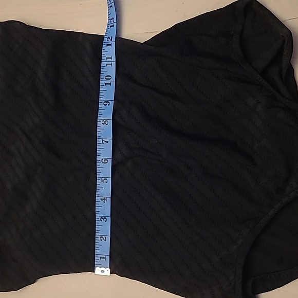 Perfection Fit by Roxanne 1960s Textured Black One Piece Bathing Suit - Picture 11 of 12